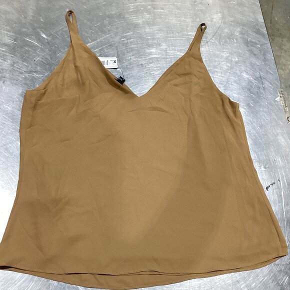 RW&CO. Camel Brown Spaghetti Strap Cami – Size XL/TG - Picture 1 of 4